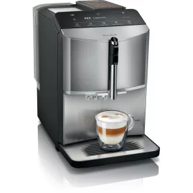   SIEMENS TF305E04 Teljesen automata kávéfőző EQ300 Gyémánt titán fém, Nemesacél
