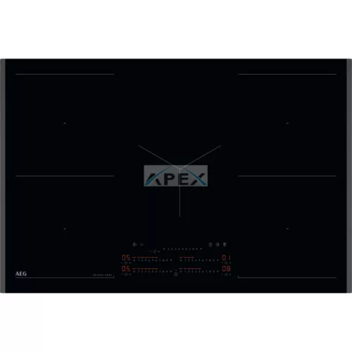 AEG TK85IM00FB MultiBridge 6000 Indukciós főzőlap, Hob2Hood, 80 cm
