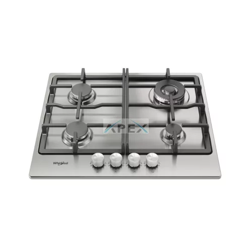 Whirlpool TKRL 661 IX EU beépíthető gázfőzőlap - 4 gázégő