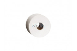 MERIDA TPB-19170 Toalettpapír, mini, fehér, cellulóz, 2rétegű, d19cm, 170m, 850lap, 12tekercs