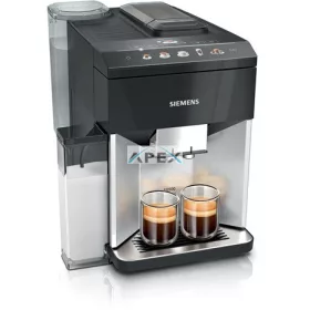   SIEMENS TQ513R01 Teljesen automata kávéfőző EQ500 integral Nappali ezüst, Zongorafekete, Kivehető víztartály