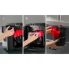 SIEMENS TQ513R01 Teljesen automata kávéfőző EQ500 integral Nappali ezüst, Zongorafekete, Kivehető víztartály