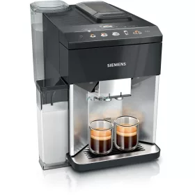   SIEMENS TQ515R03 Teljesen automata kávéfőző, EQ500 integral, Nemesacél, Zongorafekete