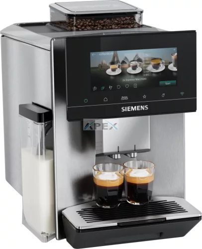 SIEMENS TQ923E83 Teljesen automata kávéfőző, EQ900 iAroma, Nemesacél