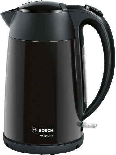 BOSCH TWK3P423 Vízforraló, DesignLine, 1.7 l, fekete, TWK3P423