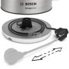Bosch TWK4P440 Vízforraló DesignLine Nemesacél 1.7 l