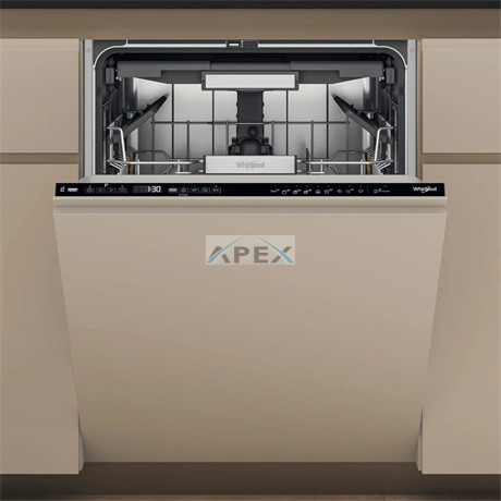 WHIRLPOOL W7I HP40 L mosogatógép beépíthető 15 teríték