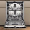 WHIRLPOOL W7I HT40 T mosogatógép beépíthető 15 teríték