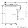 BOSCH WAN28266BY Serie | 4 Elöltöltős mosógép 8 kg 1400 fordulat/perc