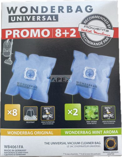 ROWENTA Wonderbag Original 8+2 Wonderbag menta aroma porzsák