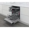 Whirlpool WBC 3C34 PF X félig integrált mosogatógép - Inox szín 60 cm széles
