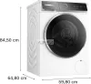 BOSCH WGB254A3BY Serie | 8 Elöltöltős mosógép, 10 kg, 1400 fordulat/perc