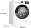 BOSCH WGG244Z3BY Serie | 6 Elöltöltős mosógép 9 kg 1400 fordulat/perc