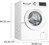 BOSCH WGG244Z4BY Serie | 6 Elöltöltős mosógép 9 kg 1400 fordulat/perc