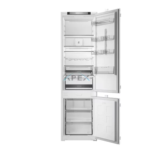 Whirlpool WHK2 5322 B4E Beépített Hűtőszekrény-fagyasztó kombináció