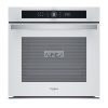 Whirlpool WOI4S8PM1SWA beépíthető elektromos sütő: fehér szín, Pirolitikus és hidrolitikus tisztítás