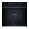 Whirlpool WOI6A8PT2SBA beépíthető elektromos sütő: fekete szín Pirolitikus és hidrolitikus tisztítás