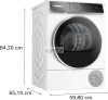 BOSCH WQB246DNBY Serie | 8 hőszivattyús szárítógép 9 kg