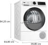 BOSCH WQJ24201BY Serie | 6 hőszívattyús szárítógép 9kg