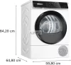 Bosch WQN246D0BY Serie | 6 Hőszivattyús szárítógép 9 kg