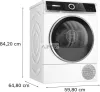 Bosch WQN246D1BY Serie | 6 Hőszivattyús szárítógép 9 kg