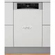 Whirlpool WSBO 3O34 PF X félig integrált mosogatógép - Inox szín, 45 cm széles