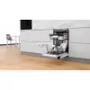 Whirlpool WSBO 3O34 PF X félig integrált mosogatógép - Inox szín, 45 cm széles