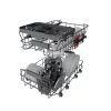 Whirlpool WSIC 3M27 C teljesen integrált mosogatógép - 45 cm széles