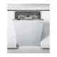 WHIRLPOOL WSIO3O34PFEX mosogatógép beépíthető 10 teríték keskeny