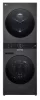 LG WT1210BBF WashTower™, 12/10 kg, max. 1400 ford./perc, Steam™, TurboWash™360, Automatikus kondenzátortisztítás és ThinQ™ WiFi funkció