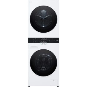   LG WT1210WWF WashTower™, 12/10 kg, max. 1400 ford./perc, Steam™, TurboWash™360, Automatikus kondenzátortisztítás és ThinQ™ WiFi funkció