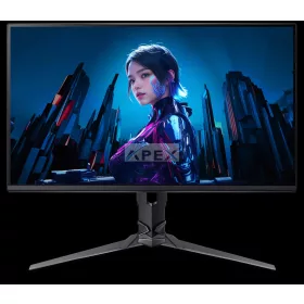   ACER GAMING IPS Predator Monitor XB253QFbmiiprx 24.5", 16:9 FHD, 300Hz, 1ms, 250nits, 2xHDMI, DP, MM, HDR10, fekete