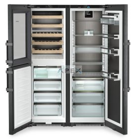   LIEBHERR XRCbs 5295 Peak BioFresh NoFrost Side-by-side kombináció bortemperáló rekessze