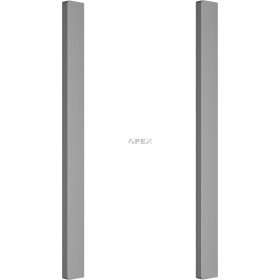   NEFF Z5802GLMY0 Flex Design: oldalprofilok 14 cm , különálló pultba építhető elszívóhoz, ezüstmetál