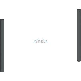   NEFF Z9038AY0 Flex Design készlet - 38 cm, mikrohullámú sütőhöz - antracit szürke