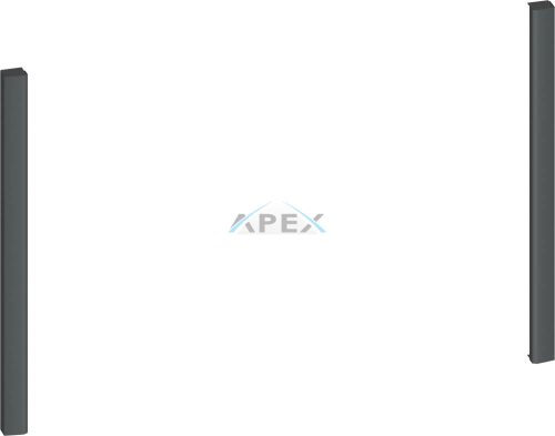 NEFF Z9038AY0 Flex Design készlet - 38 cm, mikrohullámú sütőhöz - antracit szürke