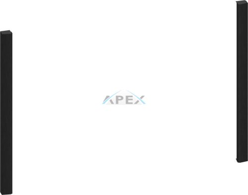 NEFF Z9038DY0 Flex Design készlet - 38 cm, mikrohullámú sütőhöz - éjfekete