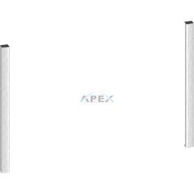   NEFF Z9038MY0 Flex Design készlet - 38 cm, mikrohullámú sütőhöz - ezüstmetál