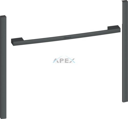 NEFF Z9045AY0 Flex Design készlet - 45 cm, kompakt sütőhöz - antracit szürke