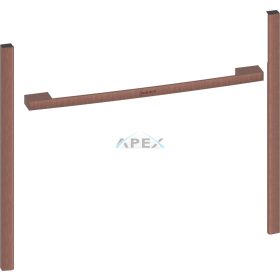   NEFF Z9045BY0 Flex Design készlet - 45 cm, kompakt sütőhöz - csiszolt bronz