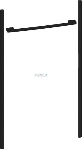 NEFF Z9098DY0 Flex Design készlet - 98 cm , különálló sütőhöz és mikrohullámú sütőhöz, Éjfekete