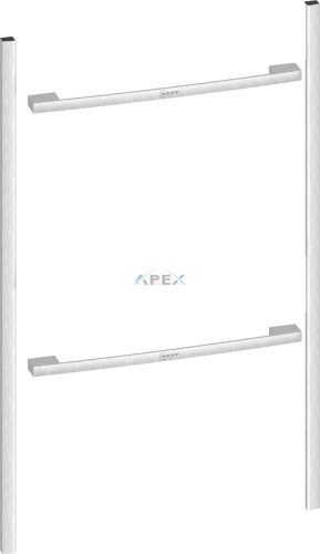 NEFF Z990BMY0 Flex Design készlet - 90 cm, kompakt sütőhöz, ezüst