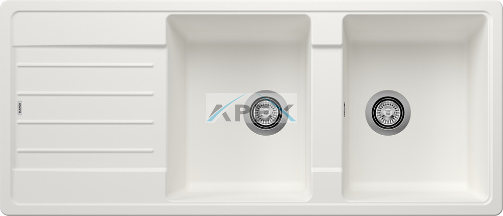 BLANCO LEGRA 8 S Silgranit mosogatótálca, fehér, tartozék nélkül, excenter nélkül (523165)