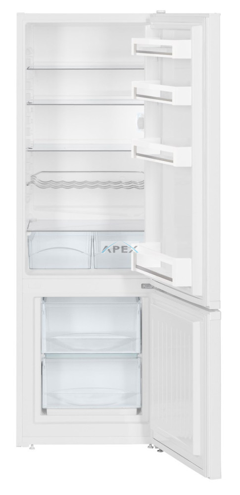 LIEBHERR CUe281-26 Hűtő-fagyasztó-automata SmartFrost-tal