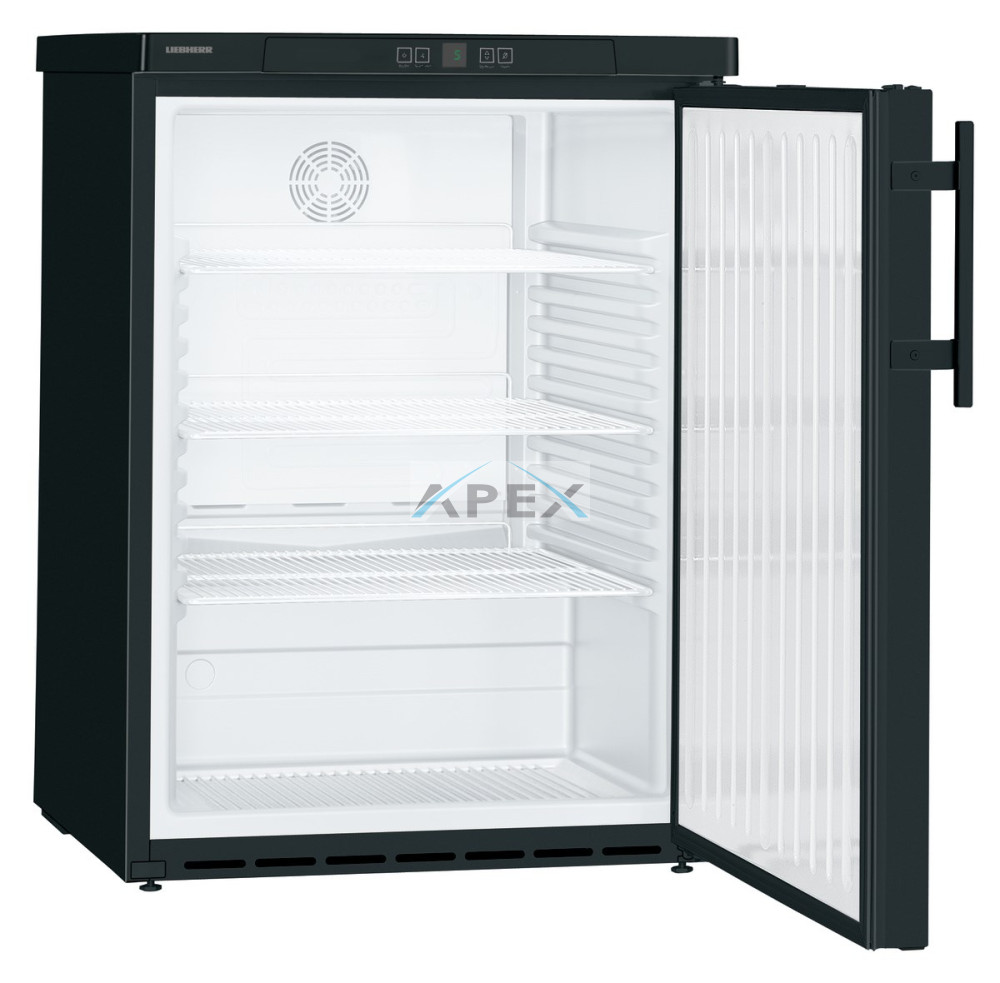 LIEBHERR FKUv 1610 Premium fekete Aláépíthető hűtőkészülék keringőlevegő hűtéssel 