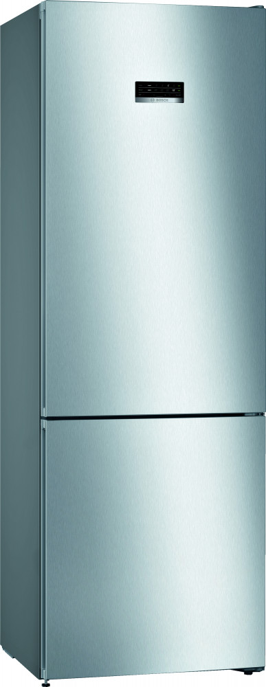BOSCH KGN49XLEA Serie | 4, Szabadonálló, alulfagyasztós hűtő-fagyasztó kombináció, 203 x 70 cm, Inox-look, KGN49XLEA